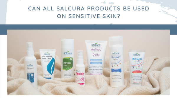 Can all Salcura products be used on sensitive skin?
