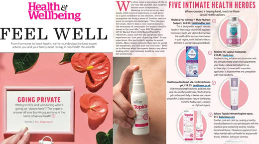 Topida is Health & Wellbeing's intimate health hero