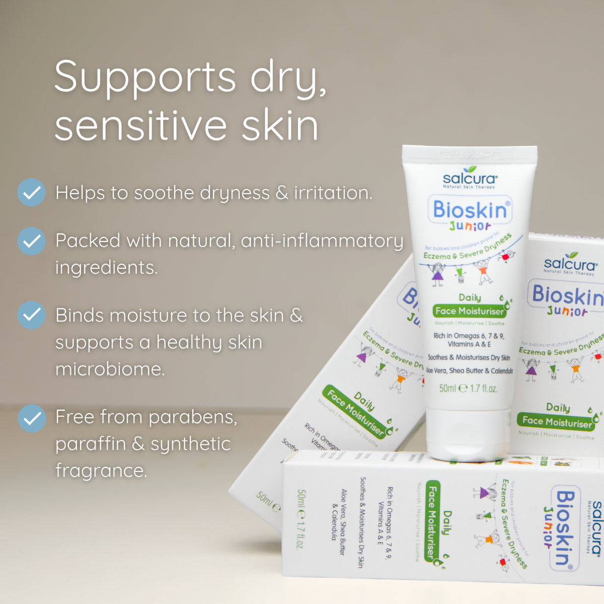 Bioskin Junior Daily Face Moisturiser