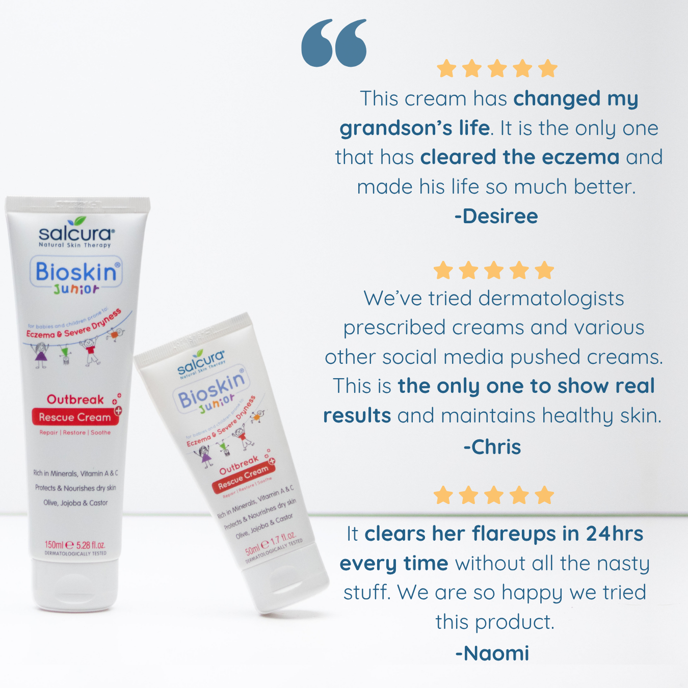 Bioskin Junior Outbreak Rescue Cream